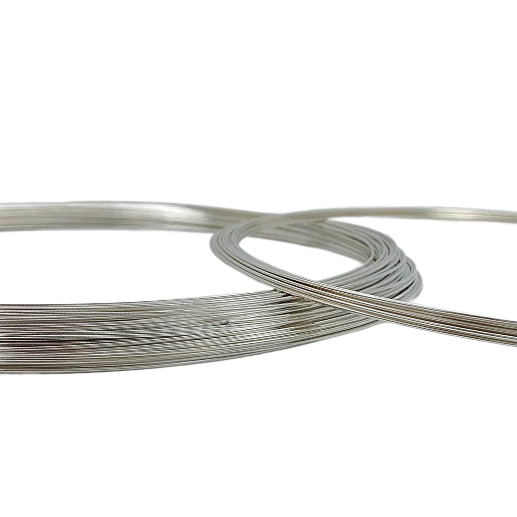 Sterling Silver Wire 1/8 Troy Ounce HH or DS - Half Hard or Dead Soft Temper 0 - 28 Gauge - Made in the USA