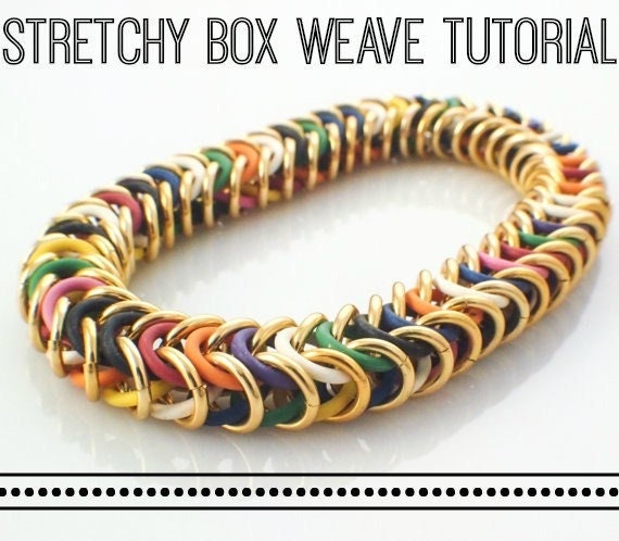PDF - Box Stretch Chainmaille Bracelet