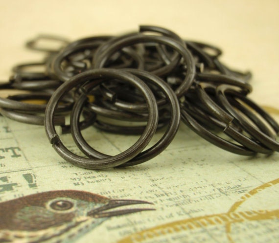 Black Iron Wire Oxidized and Oiled to Prevent Rust 100% Guarantee - You Pick Gauge 7, 8, 10, 12, 14, 17, 18, 19, 21, 23, 25, 26, 29