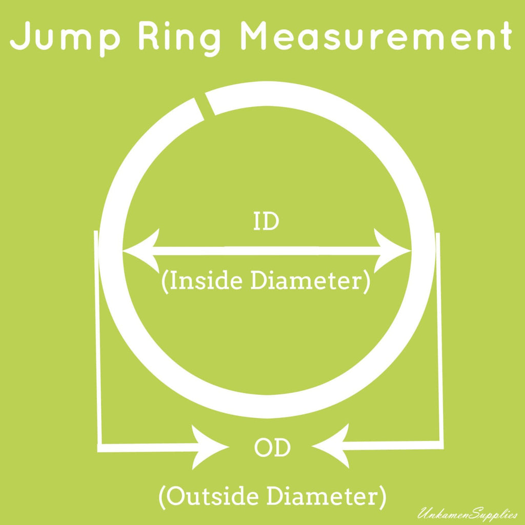 Jump Rings 100 Anodized Aluminum 18 gauge 5mm ID - 7mm OD 3/16" ID