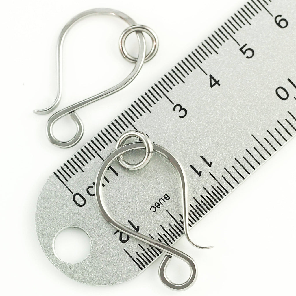 1 Large Clasp 33mm X 19mm - You Pick Titanium, Niobium, Sterling Silver, 14kt Gold Filled