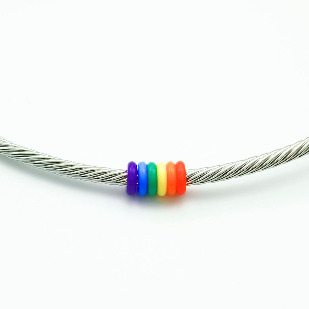1 Stainless Steel Neckwire with Twist Off Ends - 16" or 18" Necklace