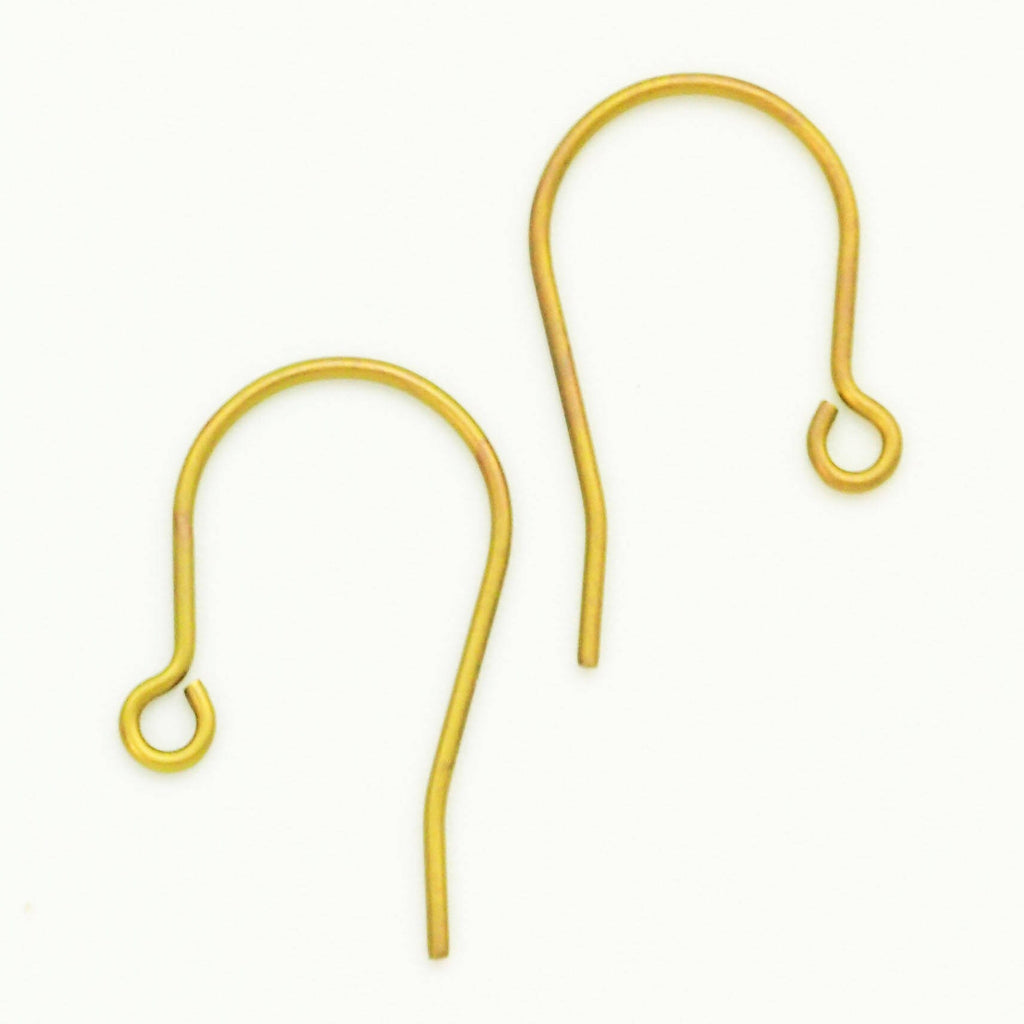 5 Pairs Hypoallergenic Titanium Ear Wires in 20 Anodized Colors