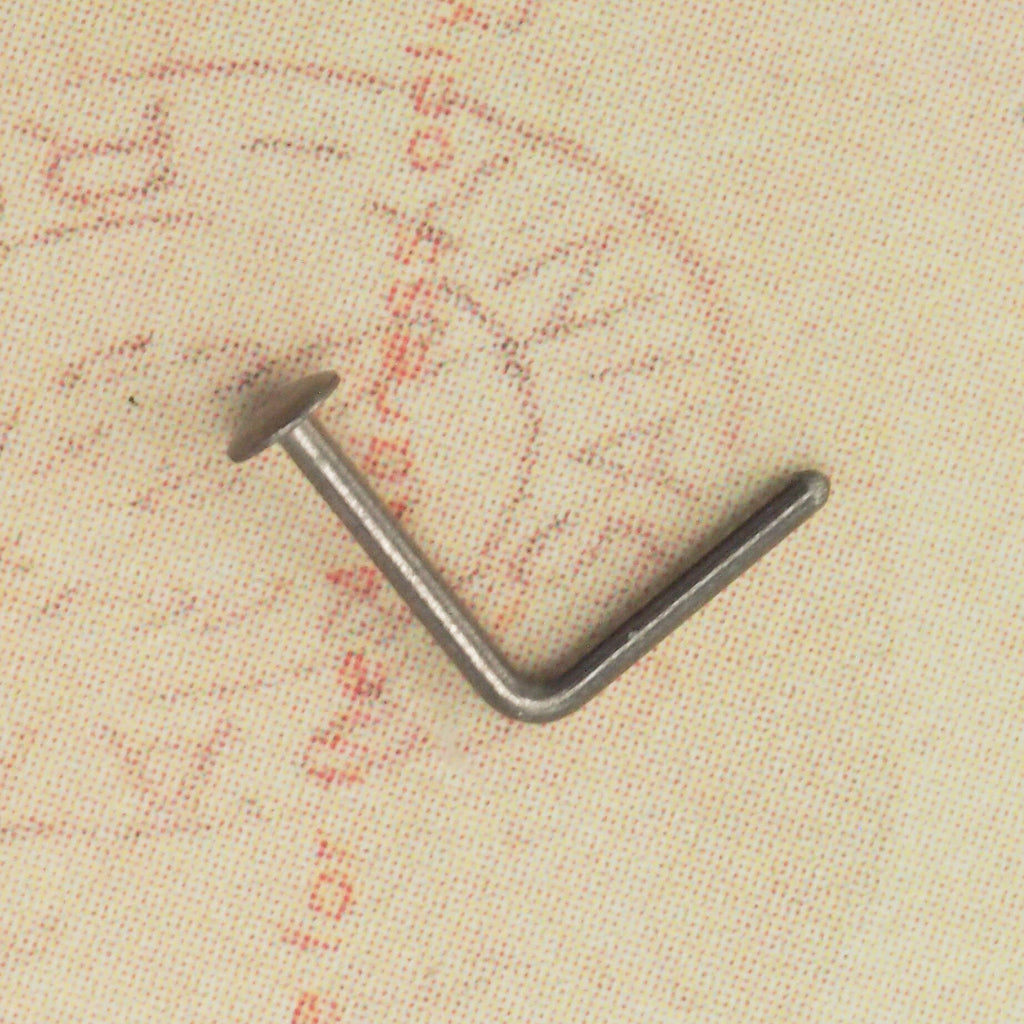 1mm iDot Nose Stud in 21 gauge Niobium - Hypo Allergenic Piercing
