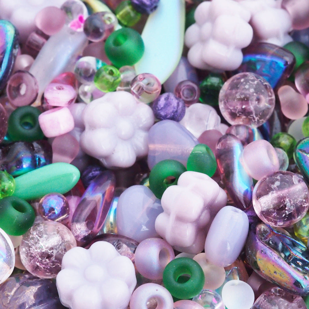 Bead Soups - Handpicked Mixes of Miyuki Seed Beads and Czech Pressed Glass Beads