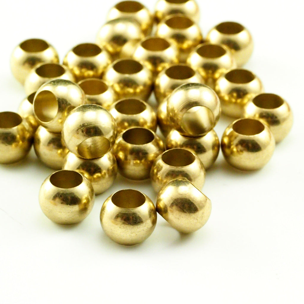 15 Beads Solid Brass Crow 8mm X 6mm - 100% Guarantee