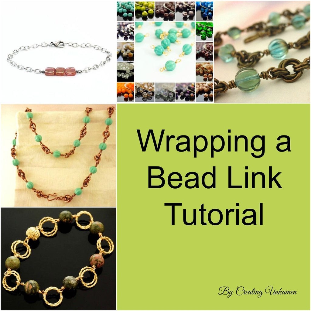 Wrapping a Bead Link 101 - Essential Jewelry Making Tutorial