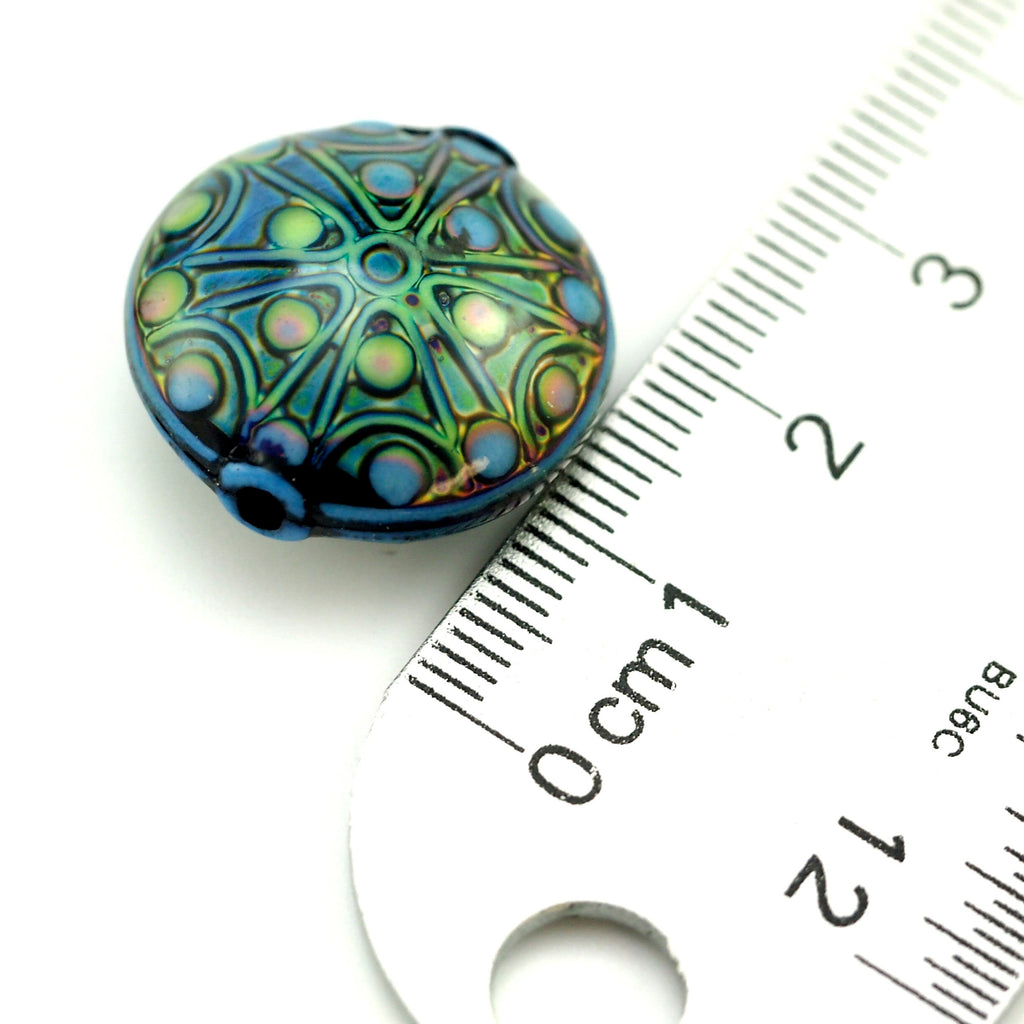 4 Star Gazer Mood Beads - 4 Large Focals - 22mm Thermo - Sensitive Liquid Crystal - 100% Guarantee