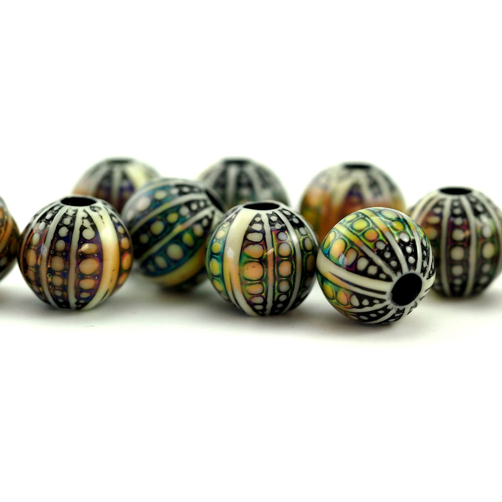 5 Mood Beads - 5 Colorful Choices with Thermo - Sensitive Liquid Crystal - 100% Guarantee Mix and Match