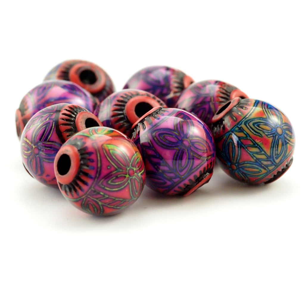 5 Mood Beads - 5 Colorful Choices with Thermo - Sensitive Liquid Crystal - 100% Guarantee Mix and Match