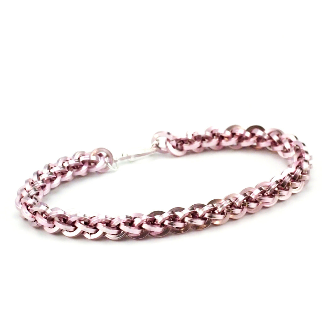 Breast Cancer Awareness Bracelet Kit - Square Grand Aluminum Jens Pind
