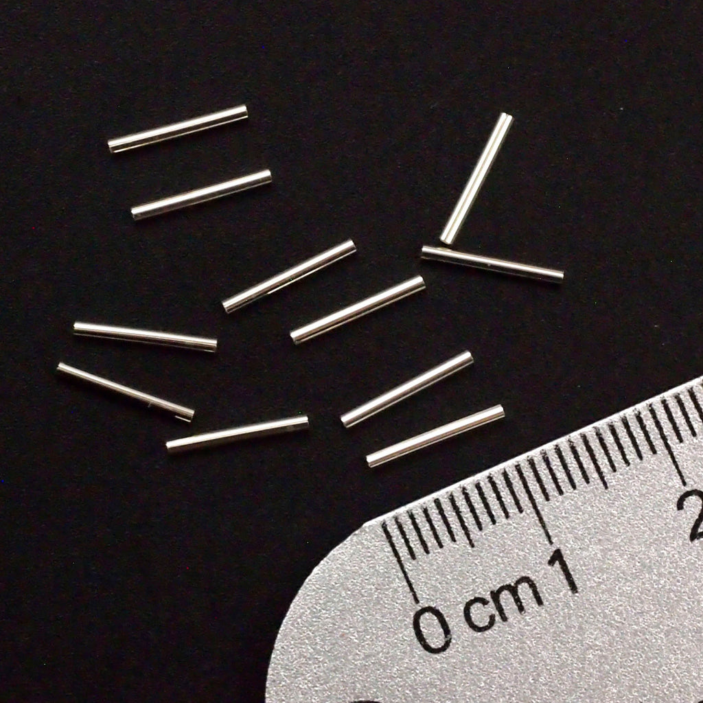 Sterling Silver Tube Beads in 3mm, 4mm, 5mm, 6mm, 10mm - Made in the USA