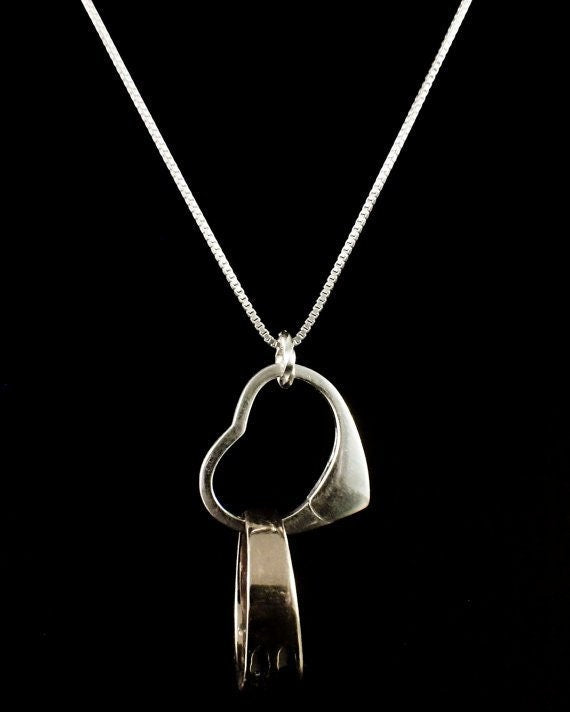 1 Sterling Silver Heart Lobster Clasp - Triggerless - 25mm X 23mm - Shiny, Antique or Black - Best Commercially Made - 100% Guarantee