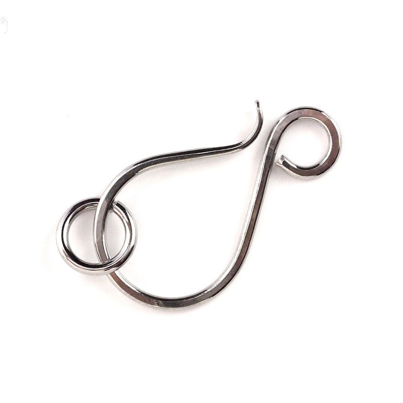1 Large Clasp 33mm X 19mm - You Pick Titanium, Niobium, Sterling Silver, 14kt Gold Filled