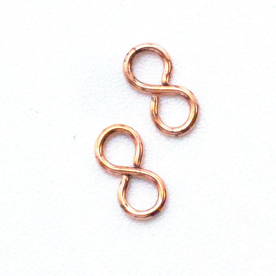 10 Super Simple Copper Clasps - 13mm X 5.5mm - 100% Guarantee