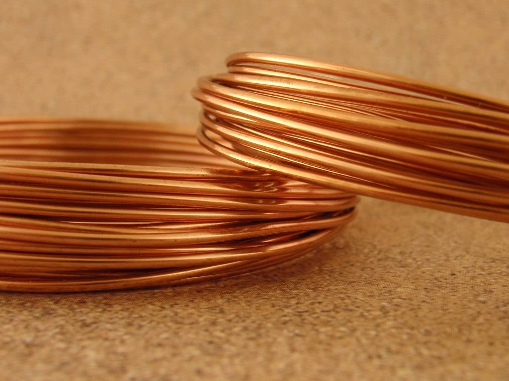 Solid Copper Wire - Dead Soft - You Pick Gauge 2, 4, 6, 8, 10