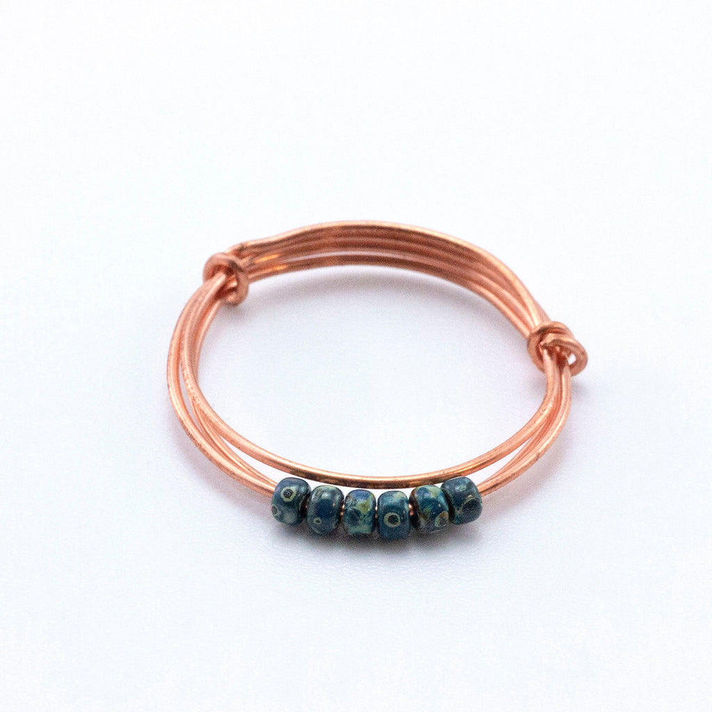 Easy Rings Kit - Finger Rings - Fast and Easy - Enough Supplies to Make 50 Rings of This One Style - Perfect for Beginners