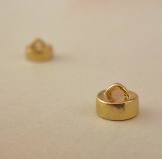 1 Magnetic Clasp - Silver, Gold, Copper, Brass - Super Strong, No Glue, Made in the USA - These Are The Best - 8mm X 7mm