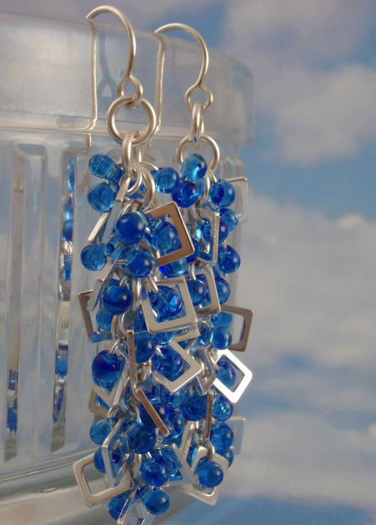 Purple Lined Crystal Miyuki Glass Drop Beads