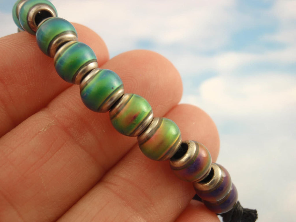 10 - 6mm Metal Lined Mood Beads - 100% Guarantee