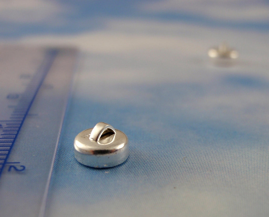 1 Magnetic Clasp - Silver, Gold, Copper, Brass - Super Strong, No Glue, Made in the USA - These Are The Best - 8mm X 7mm