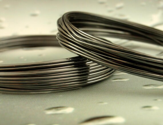 Premium Hematite Colored Wire - Half Hard - You Pick Gauge 20, 22, 24, 26 - 100% Guarantee