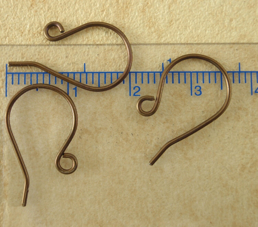 1, 3, or 5 Pairs Stylish 20 gauge Colorful Niobium Ear Wires Handmade Hypoallergenic