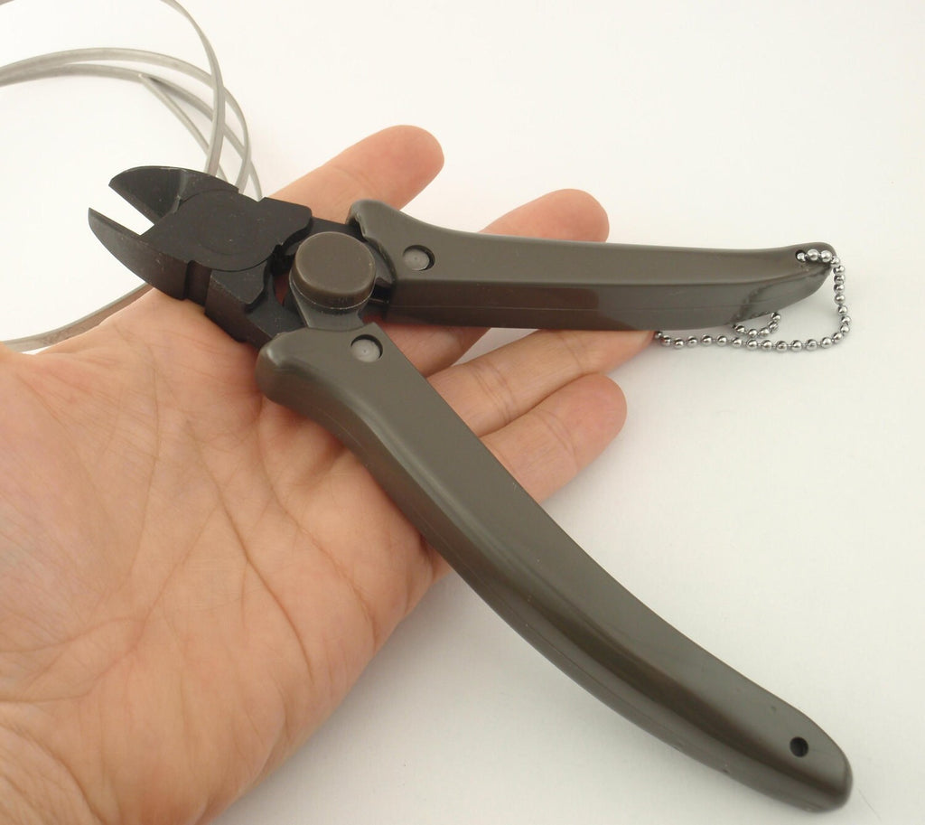 1 Keiba Power Max Heavy Wire Cutters - Perfect for Hard & Thick Wire up to 11 Gauge, Full or Semi Flush, Made in Japan, Wire Sample Included