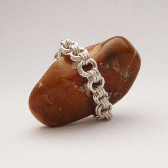 Chainmaille Kit Japanese 12 into 2 Ring in Sterling Silver, Argentium Sterling Silver or 14kt Gold Filled