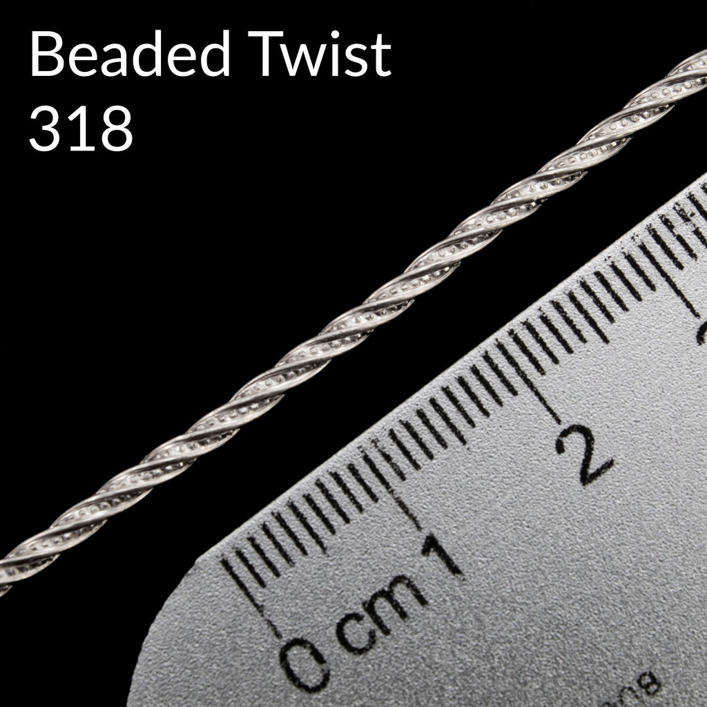 Sterling Silver Square Pattern Wire - By the Inch, Dead Soft