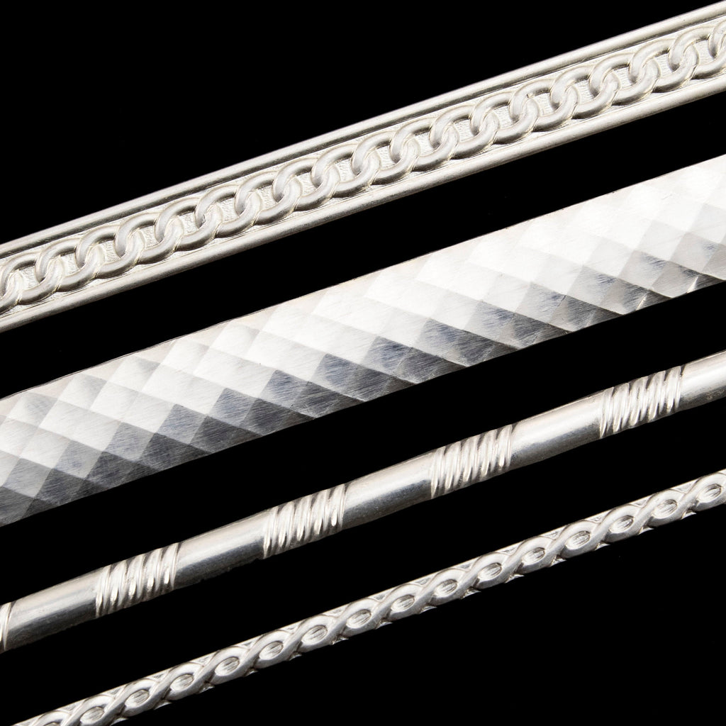 Sterling Silver Pattern Wire - Dead Soft, By the Inch