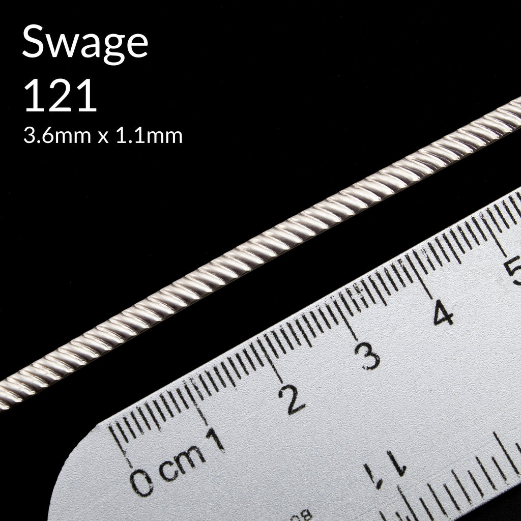 Sterling Silver Pattern Wire - Dead Soft, By the Inch