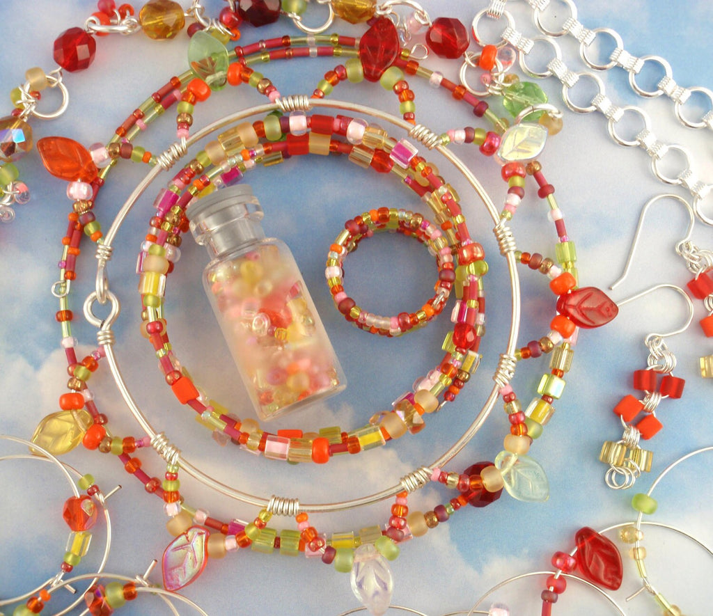 Memory Wire Sampler - 39 Loops in Silver, Gold, Copper, Hematite and Stainless Steel Perfect for a Variety of Rings, Bracelets and Necklaces