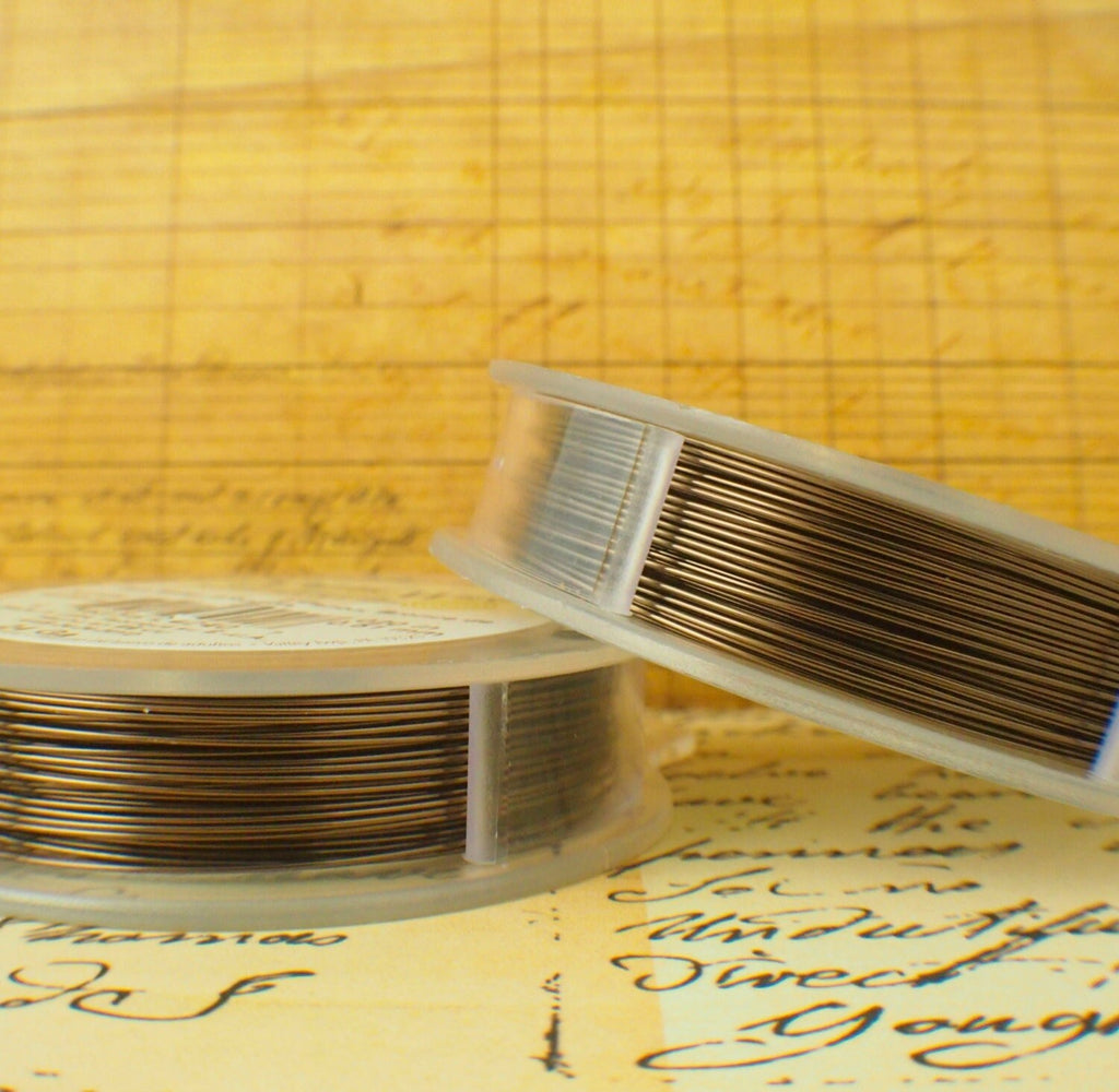 Antique Brass Artistic Wire - Permanently Colored - You Pick Gauge 10, 12, 14, 16, 18, 20, 22, 24, 26, 28– 100% Guarantee
