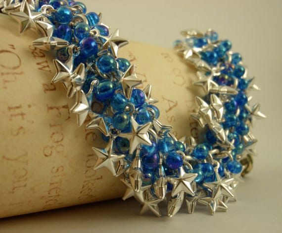 25 Silver Plated Star 6mm Drops - Traditional Five Point Style - 100% Guarantee