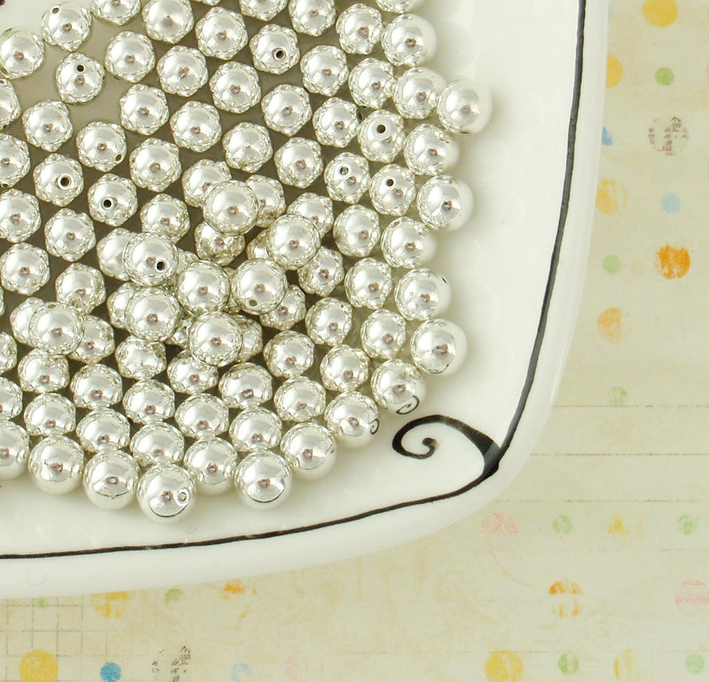 Memory Wire Bead Caps - 3mm or 5mm Silver, Gold, Gunmetal or Antique Gold Plated