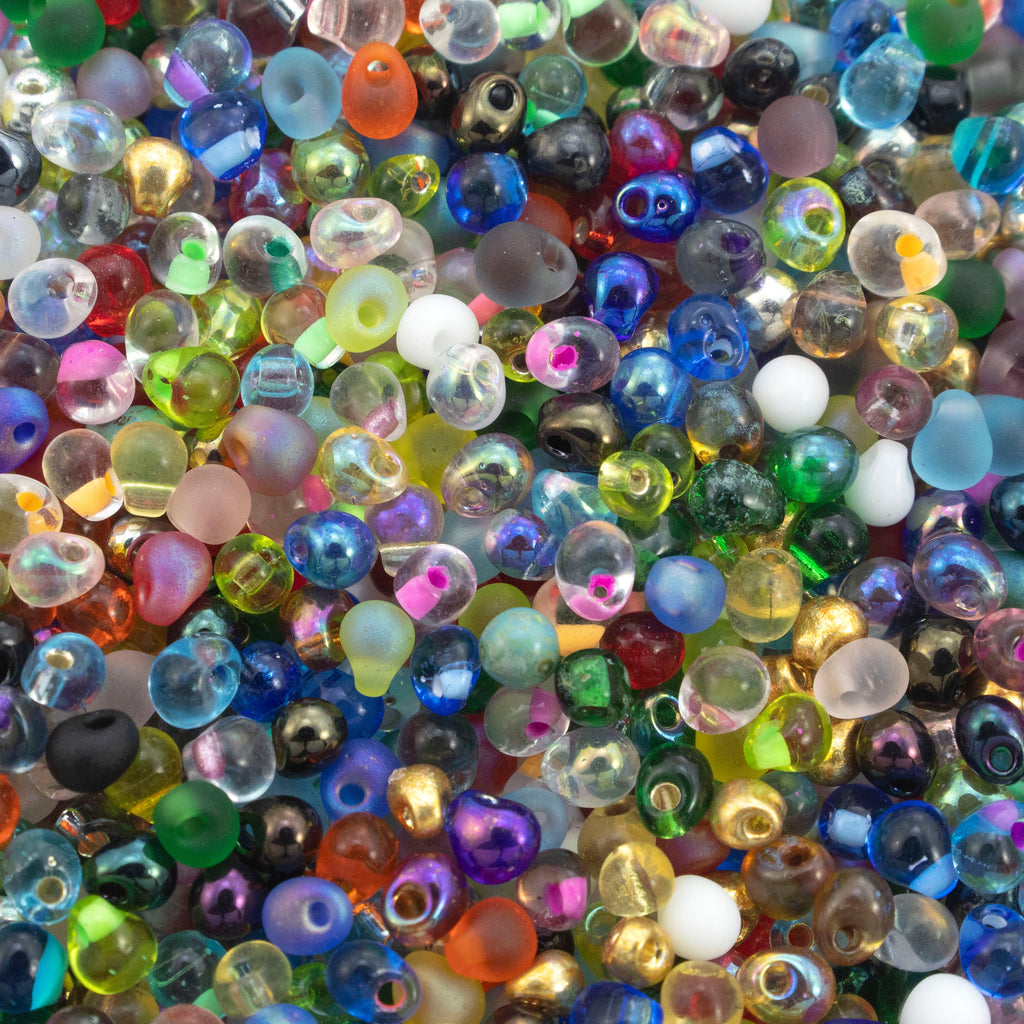 Miyuki Colorful Drop Glass Bead Mix - 100% Guarantee