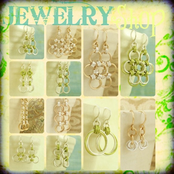 PDF Chainmail Tutorial - Jewelry Shop Starter - Beginners and Intermediate - Deluxe Instructions Plus