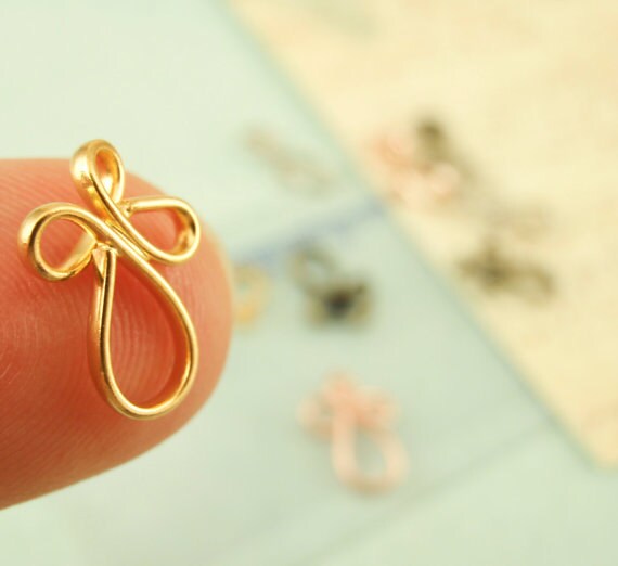 4 Petite Hook and Eye Clasps - 22mm X 8.5mm - Silver Plated, Gold Plated, Antique Silver or Antique Gold - 100% Guarantee