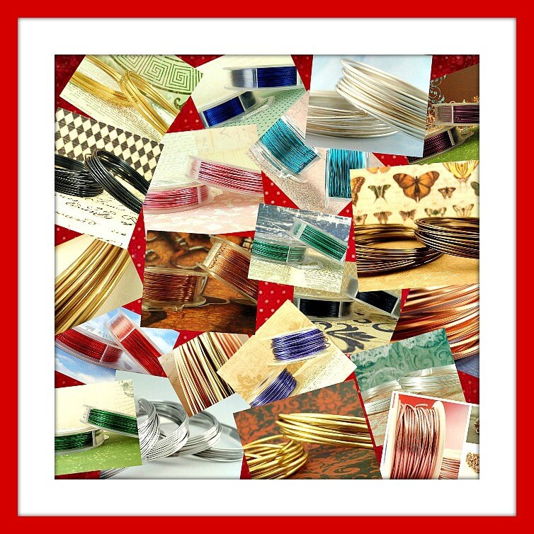 Full Flat Rate Box of Wire - Raw Metals and Colored Wires - Worth Double the Sale Price
