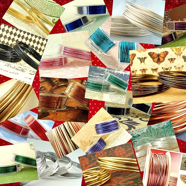 Full Flat Rate Box of Wire - Raw Metals and Colored Wires - Worth Double the Sale Price