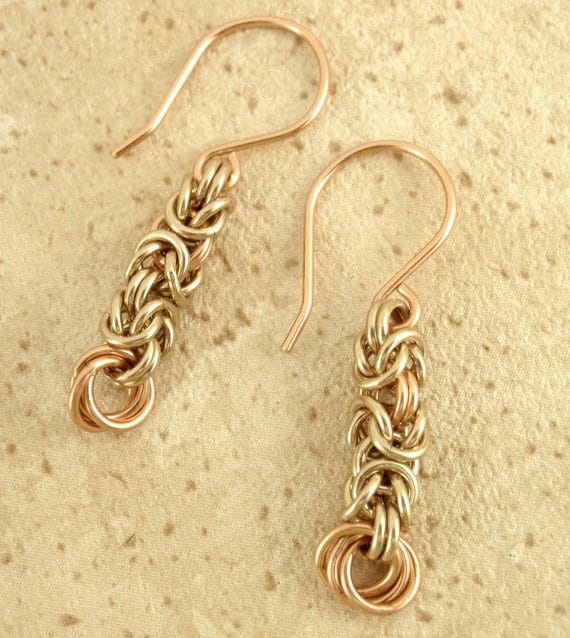 14kt Rose Gold Filled Wire - Dead Soft - 1/8 Troy ounce - You Pick 10, 12, 14, 16, 18, 20, 22,, 24, 26 28 Gauge