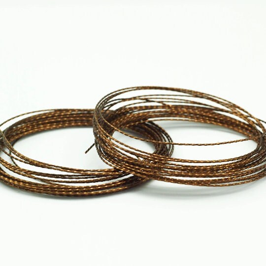 18 or 21 gauge Twisted Square Wire - Silver Plate, Gold Color, Antique Copper, Vintage Bronze, Titanium Color, NT Copper 100% Guarantee