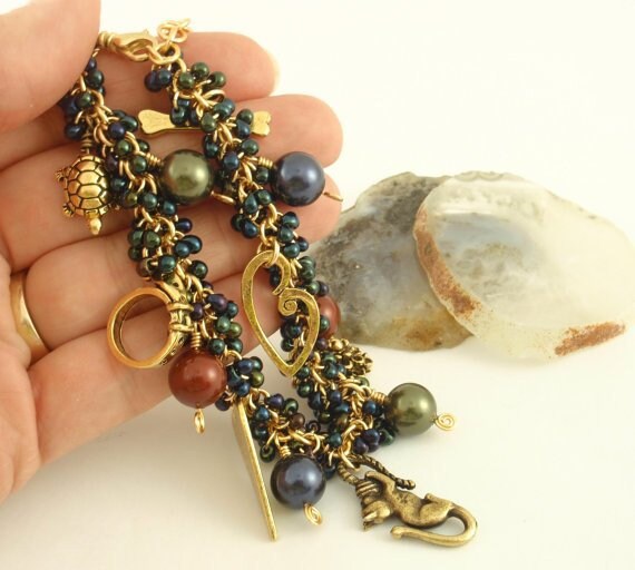 Raspberry Lined Smoky Amethyst Miyuki Glass Drop Beads
