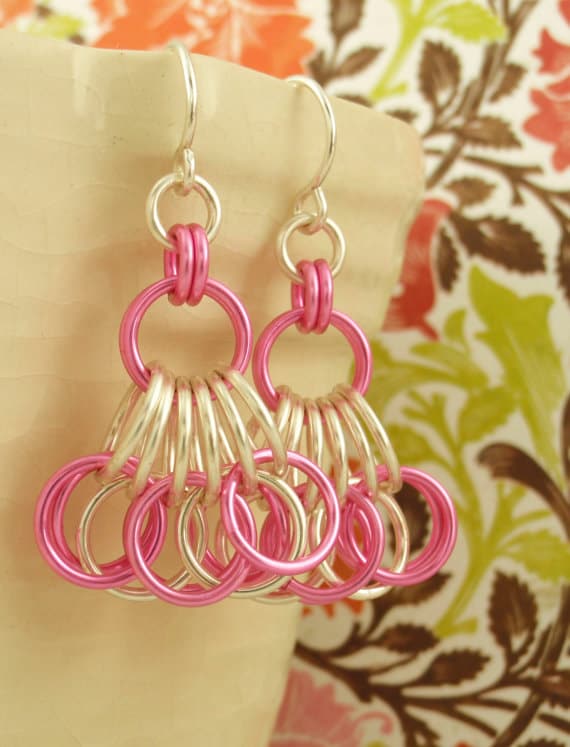 You Don't Bring Me Flowers Earrings Tutorial