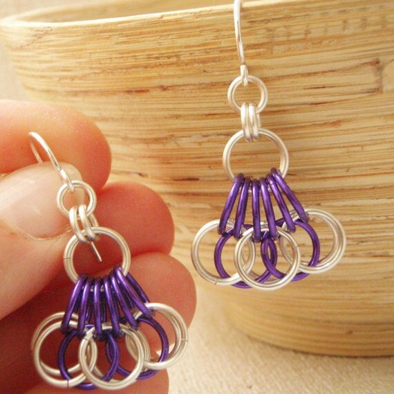 You Don't Bring Me Flowers Earrings Tutorial