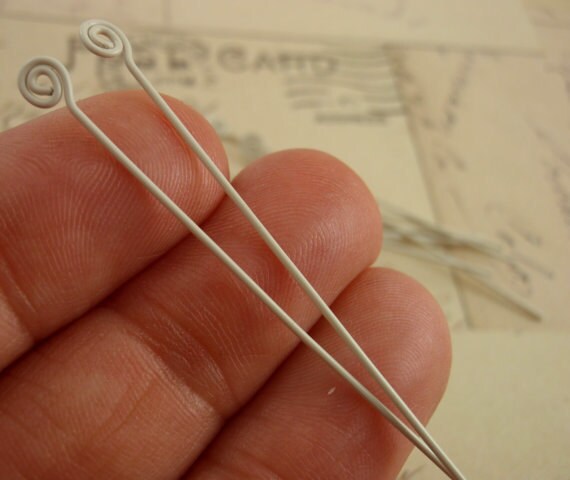 Antique White Enameled Coated Copper Wire 20, 22, 28, 32 gauge