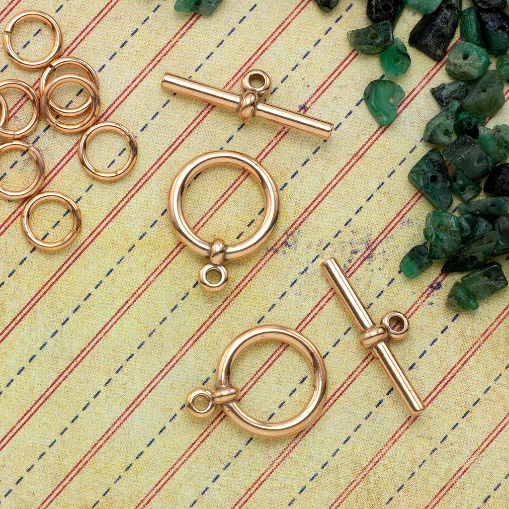 1 Solid Bronze Toggle Clasp - Made in the USA - 100% Guarantee