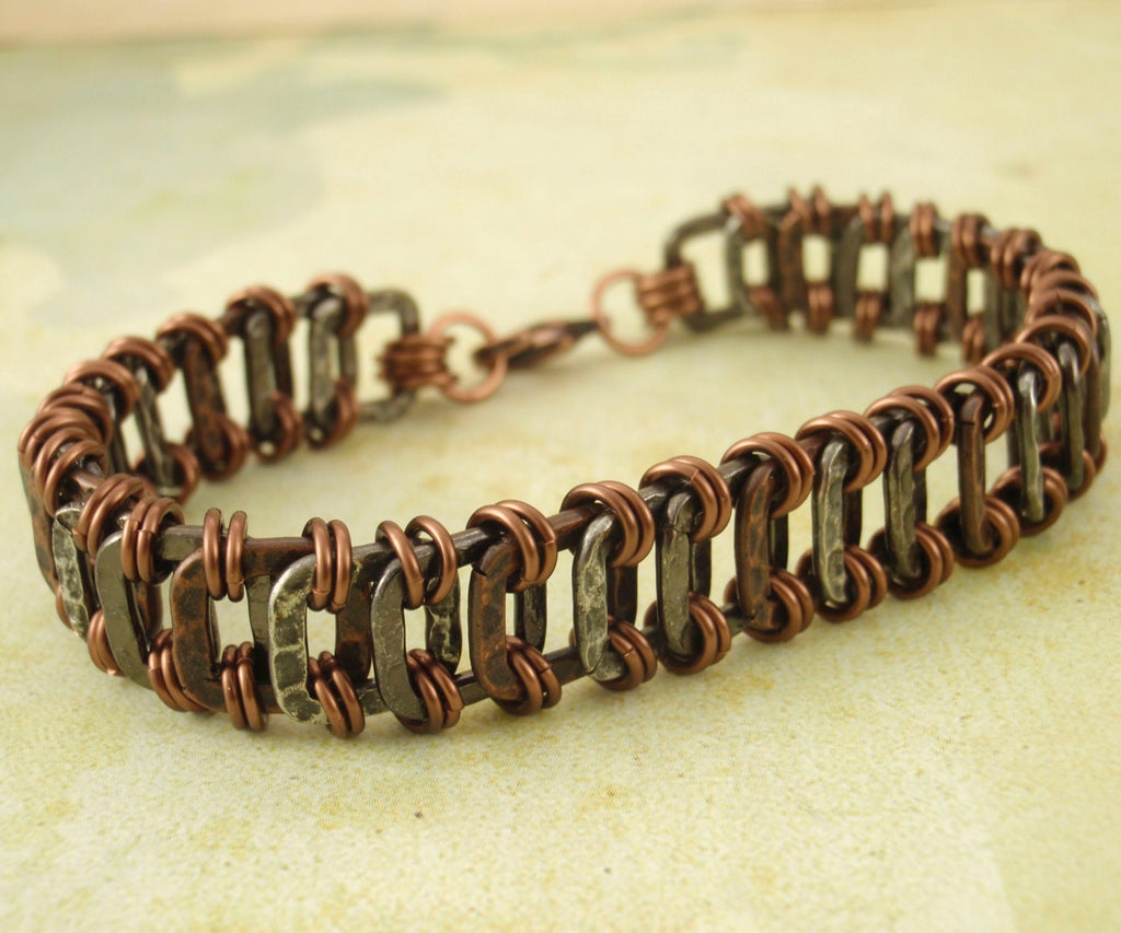 7 Hammered Square Components - 10mm Silver Plate, Gold Plate, Copper, Antique Copper 100% Guarantee