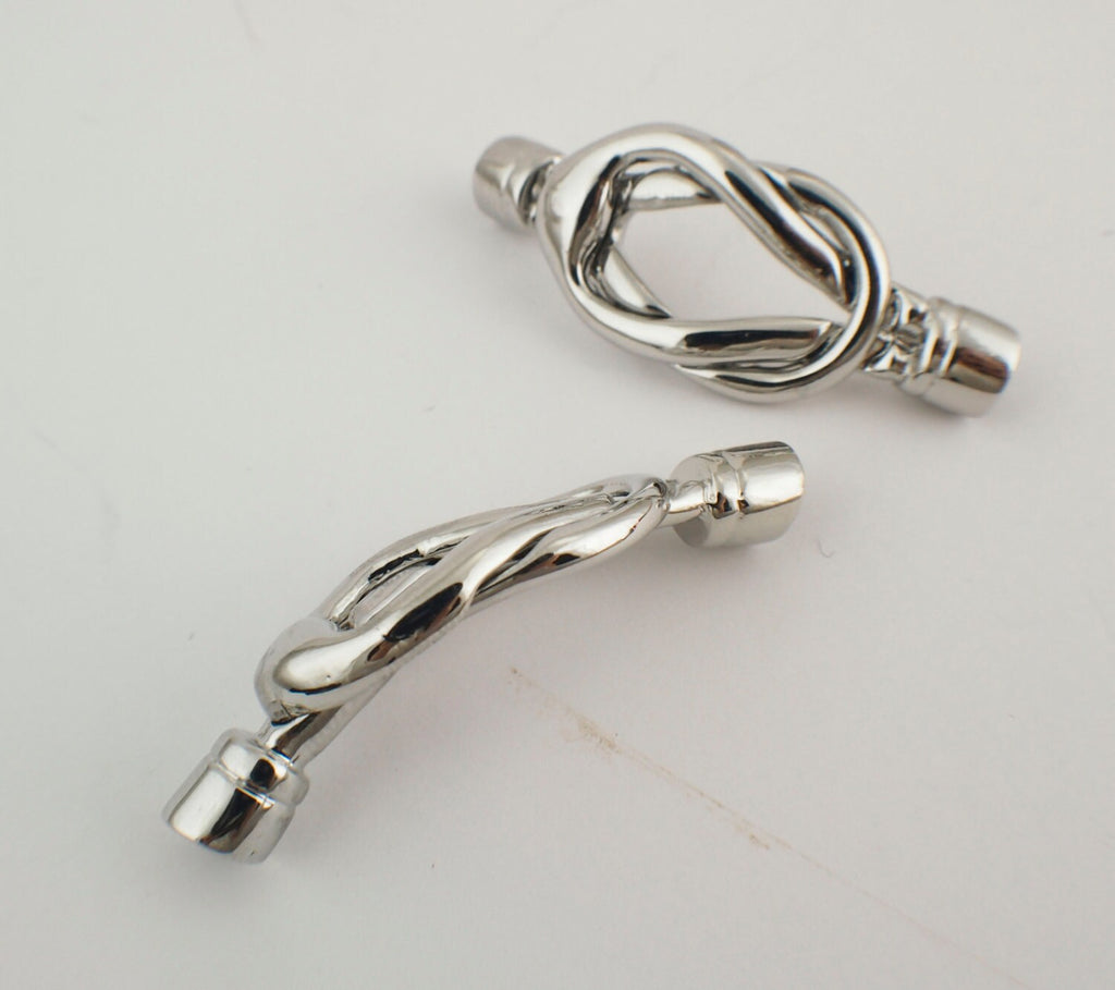 1 Magnetic Reef Knot Clasp in Stainless Steel - 100% Guarantee